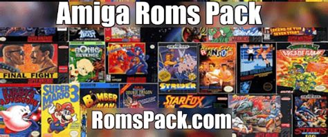 Download Amiga 500 ROMs absolutely FREE on RomsPlanet. . Amiga roms pack